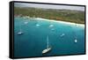 Sailboats on South End of Virgin Gorda-Macduff Everton-Framed Stretched Canvas