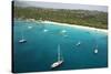 Sailboats on South End of Virgin Gorda-Macduff Everton-Stretched Canvas