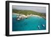 Sailboats on South End of Virgin Gorda-Macduff Everton-Framed Photographic Print