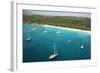 Sailboats on South End of Virgin Gorda-Macduff Everton-Framed Photographic Print