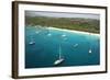 Sailboats on South End of Virgin Gorda-Macduff Everton-Framed Photographic Print