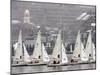 Sailboats Pass Faneuil Hall-null-Mounted Photographic Print