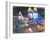 Sailboats, South of France, 1995-Andrew Macara-Framed Giclee Print