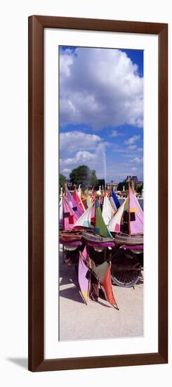 Sailboats Tuilleries Paris France-null-Framed Photographic Print