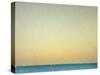 Sailboats under Pearl Sky-Robert Cattan-Stretched Canvas