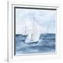 Sailboats V-Chris Paschke-Framed Art Print