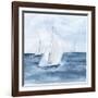 Sailboats V-Chris Paschke-Framed Art Print