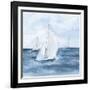 Sailboats V-Chris Paschke-Framed Art Print