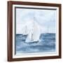 Sailboats V-Chris Paschke-Framed Art Print