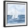 Sailboats V-Chris Paschke-Framed Art Print