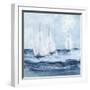 Sailboats VII-Chris Paschke-Framed Art Print