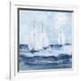 Sailboats VII-Chris Paschke-Framed Art Print