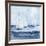 Sailboats VII-Chris Paschke-Framed Art Print