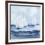Sailboats VII-Chris Paschke-Framed Art Print