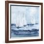 Sailboats VII-Chris Paschke-Framed Art Print