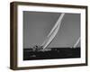 Sailboats Weatherly and Australian Contender Gretel in America's Cup Races-null-Framed Photographic Print