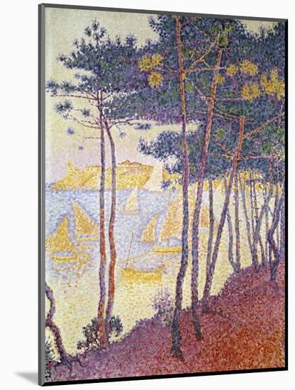 Sailboats-Paul Signac-Mounted Giclee Print