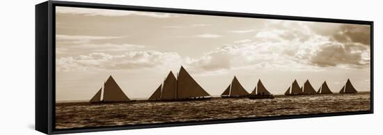 Sailboats-PhotoINC-Framed Stretched Canvas