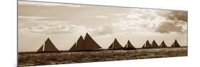 Sailboats-PhotoINC-Mounted Premium Giclee Print