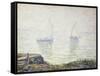 Sailboats-Ernest Lawson-Framed Stretched Canvas