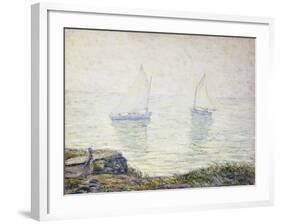 Sailboats-Ernest Lawson-Framed Giclee Print