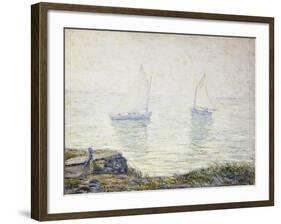 Sailboats-Ernest Lawson-Framed Giclee Print