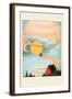 Sailed The Skies-Eugene Field-Framed Art Print