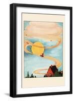 Sailed The Skies-Eugene Field-Framed Art Print