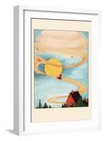 Sailed The Skies-Eugene Field-Framed Art Print