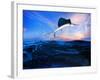 Sailfish Flying over Blue Sea Ocean Use for Marine Life and Beautiful Aquatic Nature-khunaspix-Framed Photographic Print