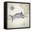 Sailfish Map I-Rick Novak-Framed Stretched Canvas