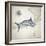 Sailfish Map I-Rick Novak-Framed Art Print