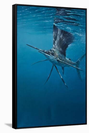 Sailfish-Michael Jackson-Framed Stretched Canvas