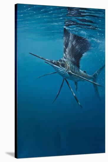 Sailfish-Michael Jackson-Stretched Canvas