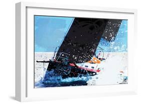 Sailing 1-Savannah Miller-Framed Art Print