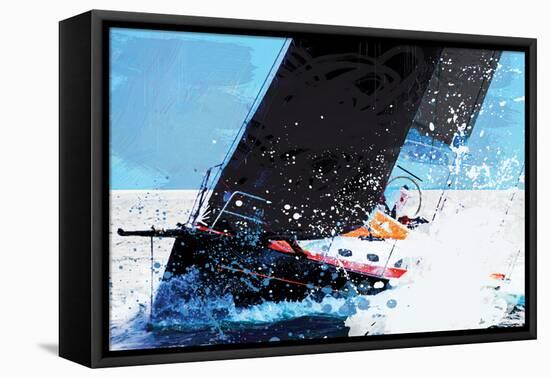 Sailing 1-Savannah Miller-Framed Stretched Canvas