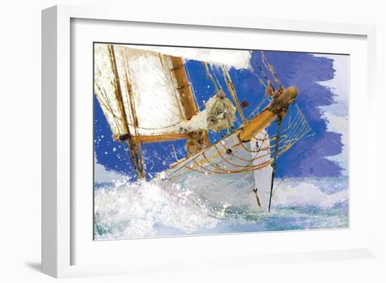 Sailing 2-Savannah Miller-Framed Art Print