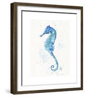 Sailing Along (Seahorse)-Sillier than Sally-Framed Giclee Print