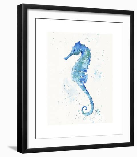 Sailing Along (Seahorse)-Sillier than Sally-Framed Giclee Print