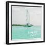 Sailing Along the Island I-Acosta-Framed Art Print