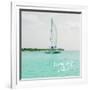 Sailing Along the Island I-Acosta-Framed Art Print