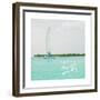 Sailing Along the Island II-Acosta-Framed Premium Giclee Print