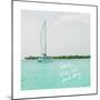 Sailing Along the Island II-Acosta-Mounted Premium Giclee Print