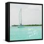 Sailing Along the Island II-Acosta-Framed Stretched Canvas