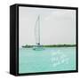 Sailing Along the Island II-Acosta-Framed Stretched Canvas