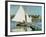 Sailing at Argenteuil, c.1874-Claude Monet-Framed Giclee Print