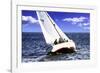 Sailing at Day's End-Alan Hausenflock-Framed Photographic Print