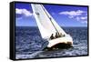 Sailing at Day's End-Alan Hausenflock-Framed Stretched Canvas