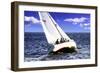 Sailing at Day's End-Alan Hausenflock-Framed Photographic Print