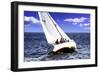 Sailing at Day's End-Alan Hausenflock-Framed Photographic Print